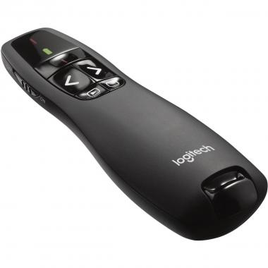 Logitech R400 puntatore wireless RF Nero