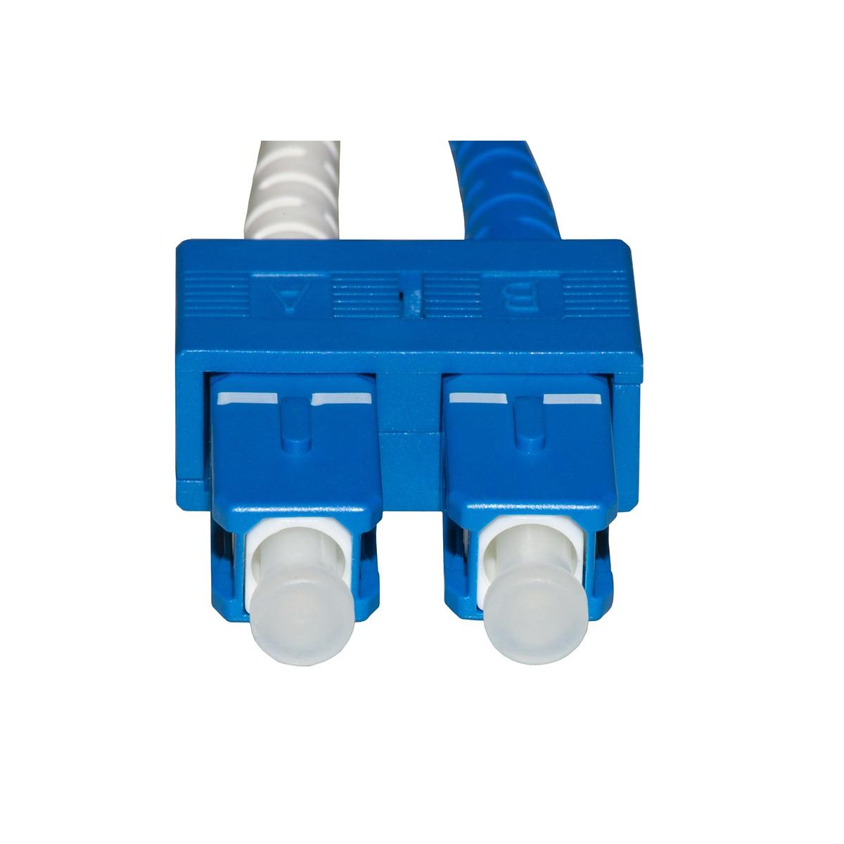 Cavo fibra ottica sc a sc singlemode duplex 9/125 mt 2 bending insensitive lszh