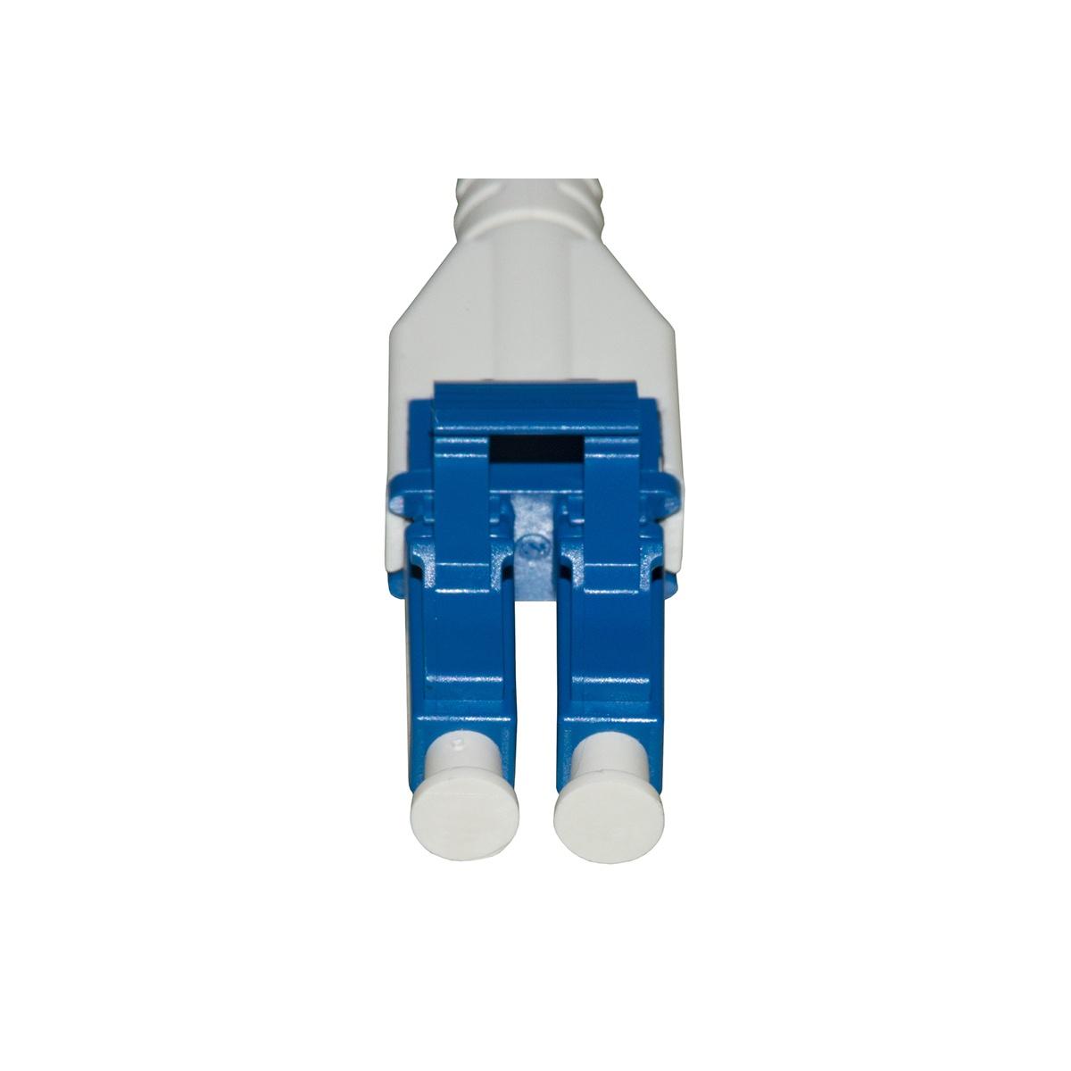 Cavo fibra ottica lc a lc singlemode duplex  9/125 mt.5 uniboot