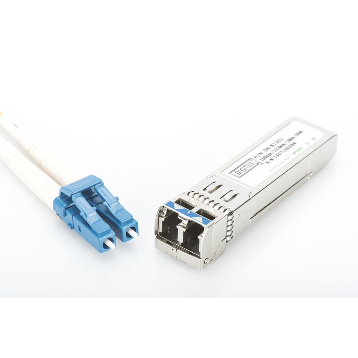 DIGITUS HP-compatible SFP+ 10G SM 1310nm 10Km with DDM