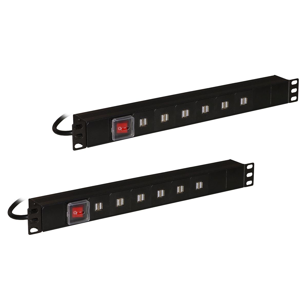 Armadio alloggiamento 16 notebook o tablet colore nero con tre multiprese con 16 porte usb 5 volt 16a e 6 porte 220 volt universali ita/schuko