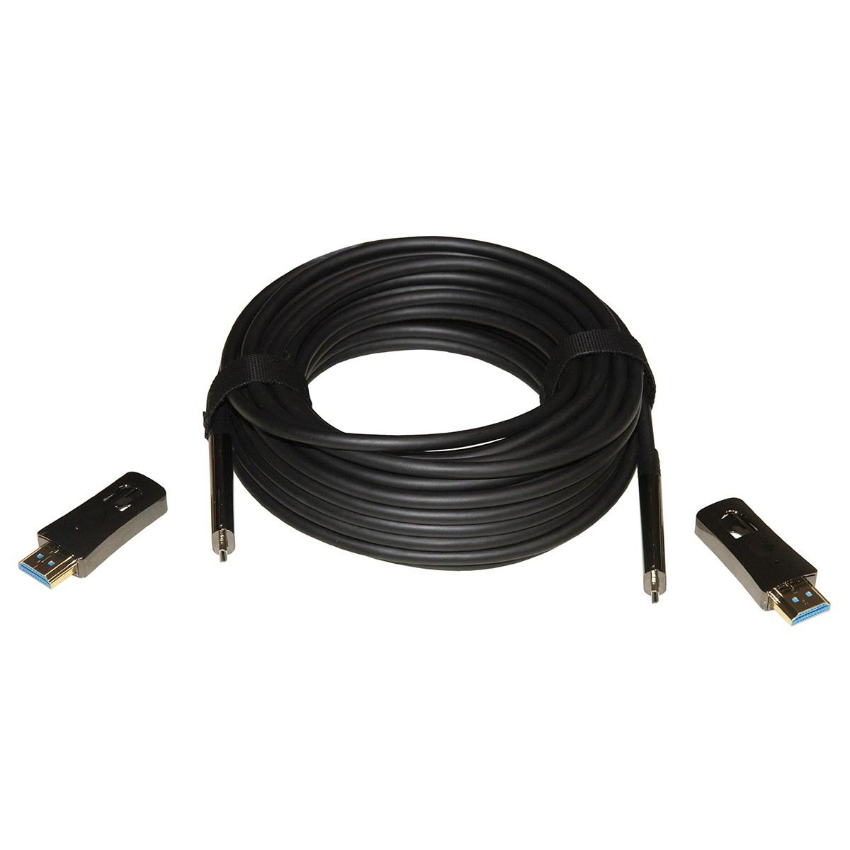 CAVO HDMI<sup>®</sup> 2.0 AOC FIBRA OTTICA MT 10 CON CONNETTORI STACCABILI