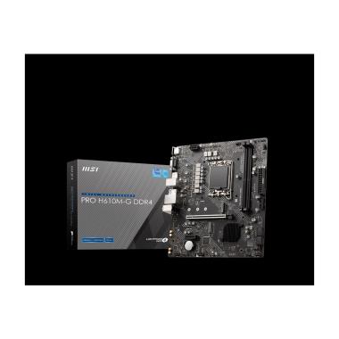 Scheda madre msi pro h610m-g, ddr4, lga 1700