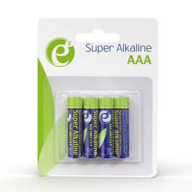 Batterie alcaline energenie, conf 4 pz