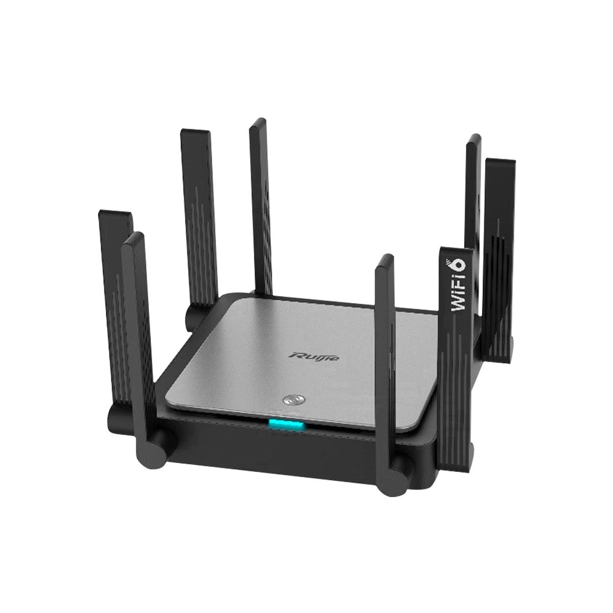 Reyee router gigabit mesh wifi 6 ax3200, 5 porte rj45 10/100/1000 mbps, 802.11ax 4x4 e dual-band 2,4 e 5 ghz