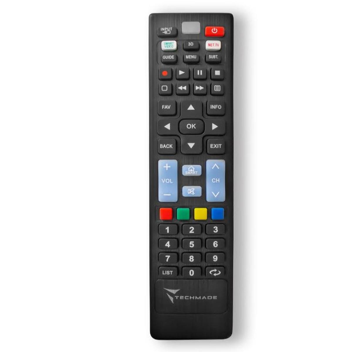 TECHMADE TELECOMANDO AUTOMATICO UNIVERSALE 3 IN 1 SAT TV DVD<br />