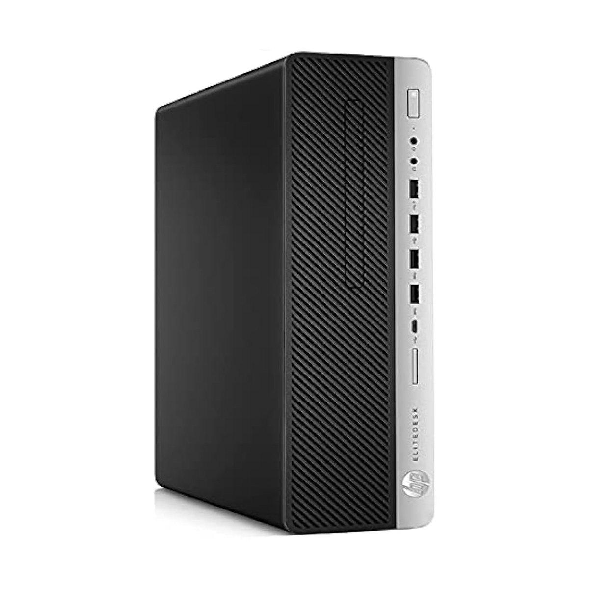 Pc ricondizionato hp 800 g3 sff, i7-9700, 16 gb ram, ssd 500 gb, win 11p coa, usb 3.0, usb-c, dp, garanzia 1 anno