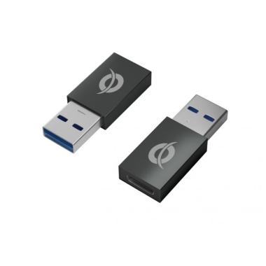 Adattatore otg da usb-a a usb-c conceptronic donn10g - kit 2 pcs