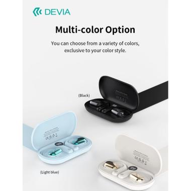 Auricolari em406 wireless senza inserimento nell'orecchio ows lite1, colore blu