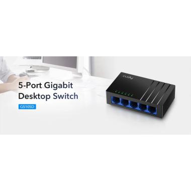 Switch 5 porte gigabit, 10/100/1000