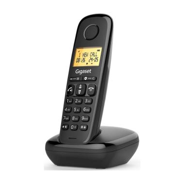 Cordless siemens gigaset start 100 (nero) - telefono cordless, vivavoce, funzione sveglia