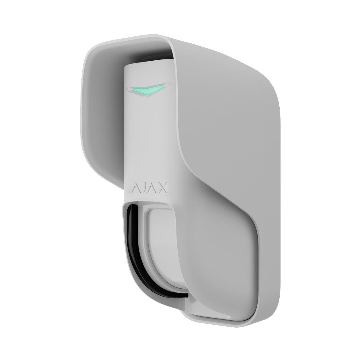 Rilevatore pir a tenda per esterni  grado 2,senza fili 868 mhz jeweller, doppio pir a tenda e microonde (24 ghz),campo di rilevamento 8~12 m - 8º h / 85º v, antimasking sensibilitÀ