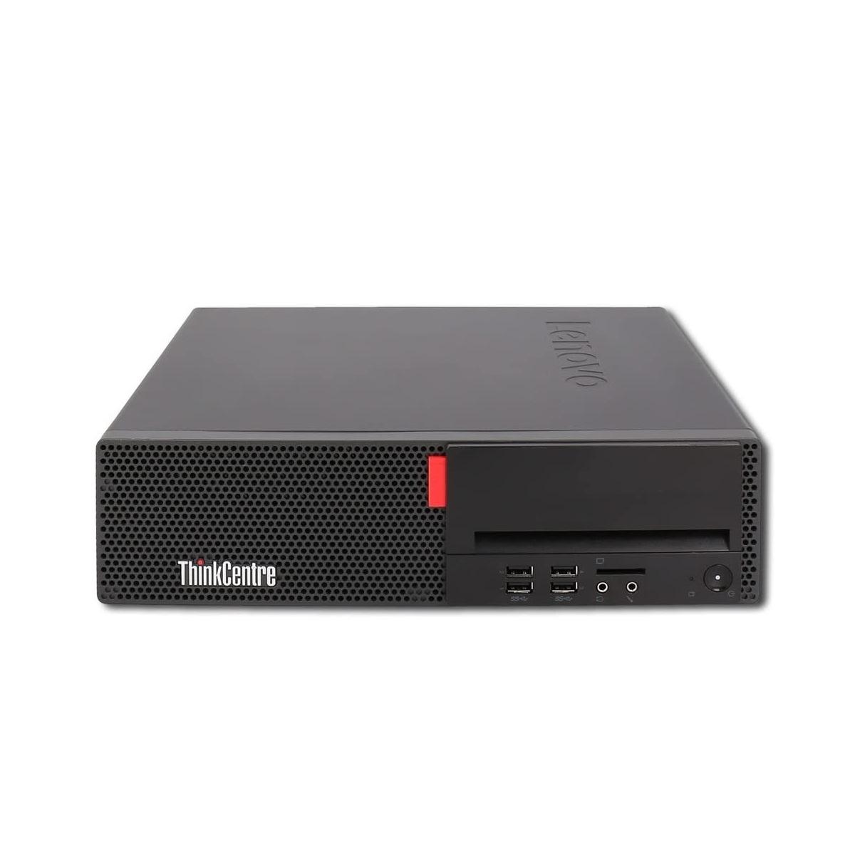 Pc ricondizionato lenovo m720s, sff, i5-8500, 8 gb ram, ssd 256,nvme, win 11 pro, vga, 2x dp, usb-c, garanzia 1 anno