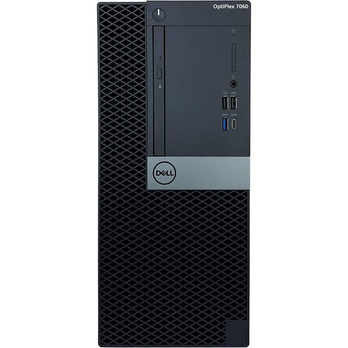 Pc ricondizionato dell 7060 tower, i5-8500, 8 gb ram, ssd 256 gb nvme, win 11, garanzia 1 anno