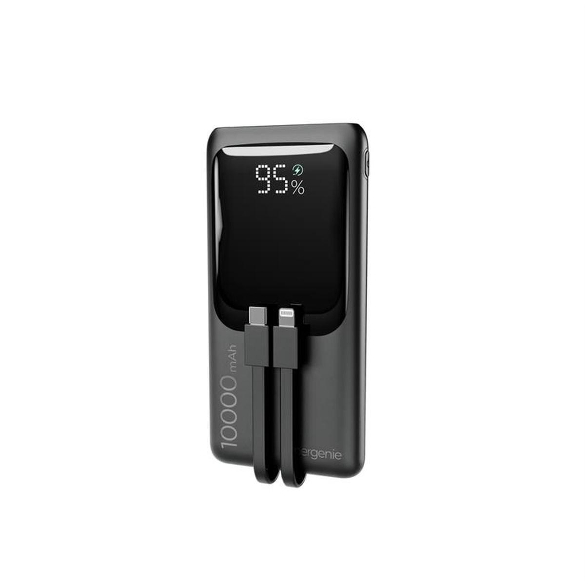 Techmade gembird power bank ricarica rapida 20w 10000mah nero