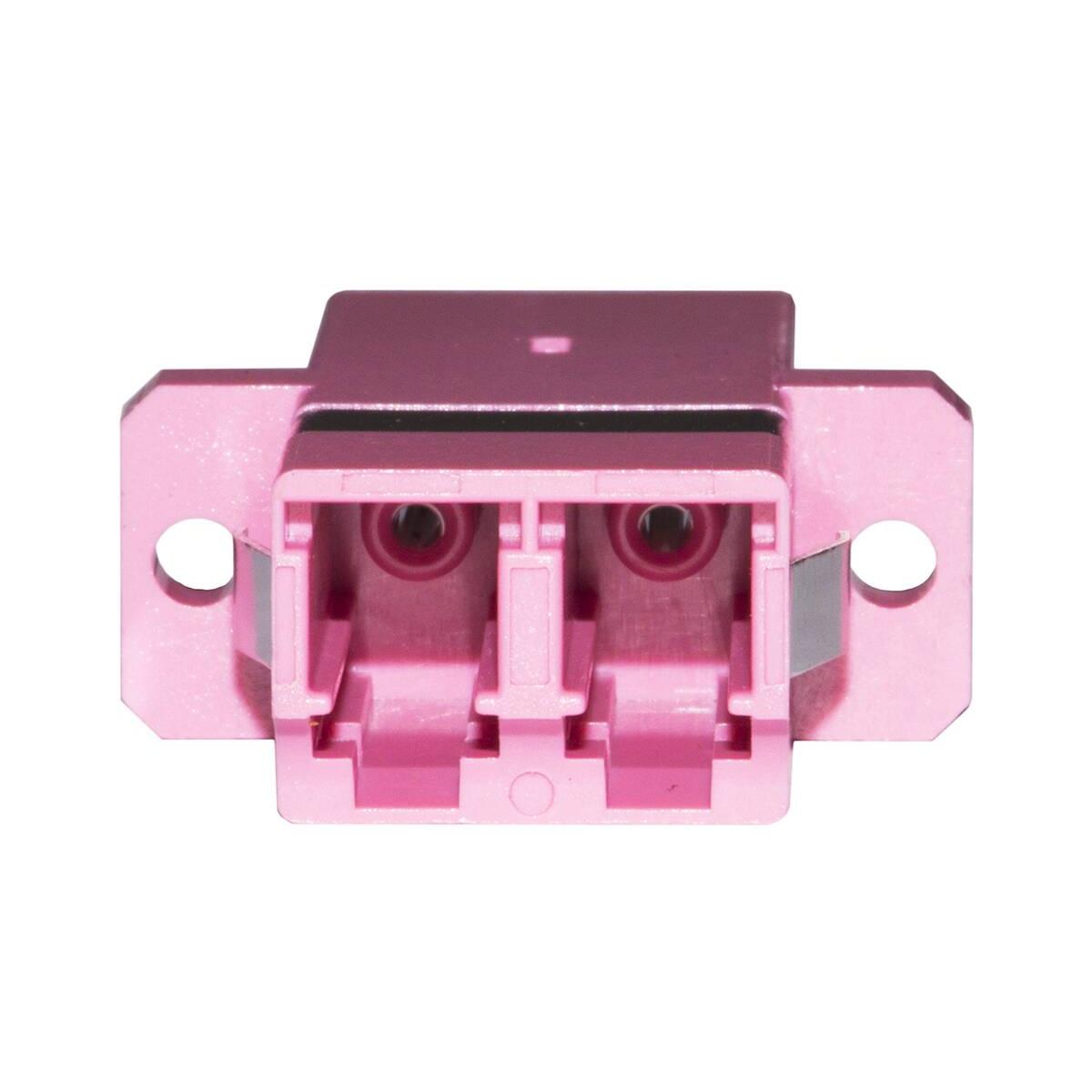 Adattatore fibra ottica lc/lc multimode duplex om4