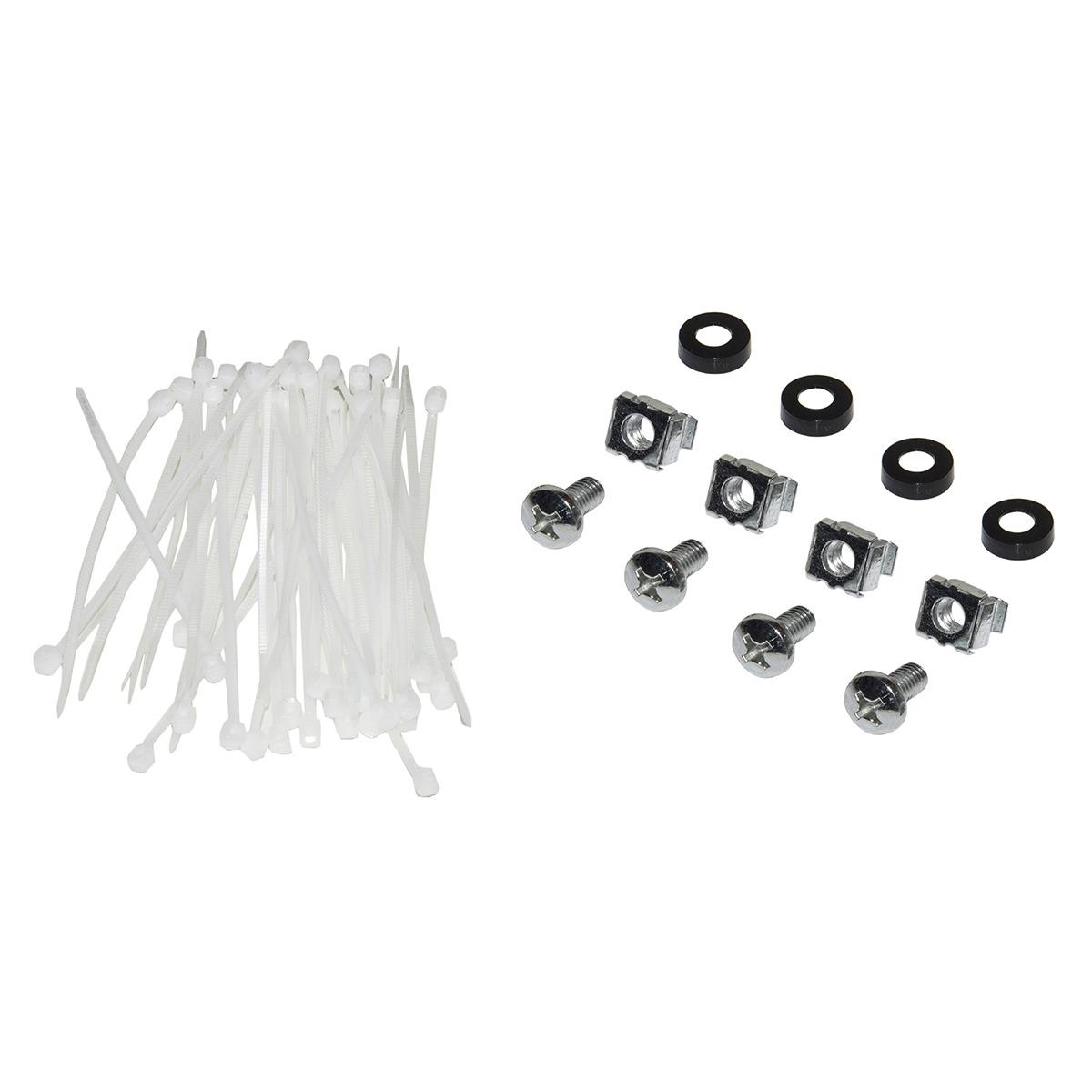 Pannello patch 24 porte senza moduli con frame removibili