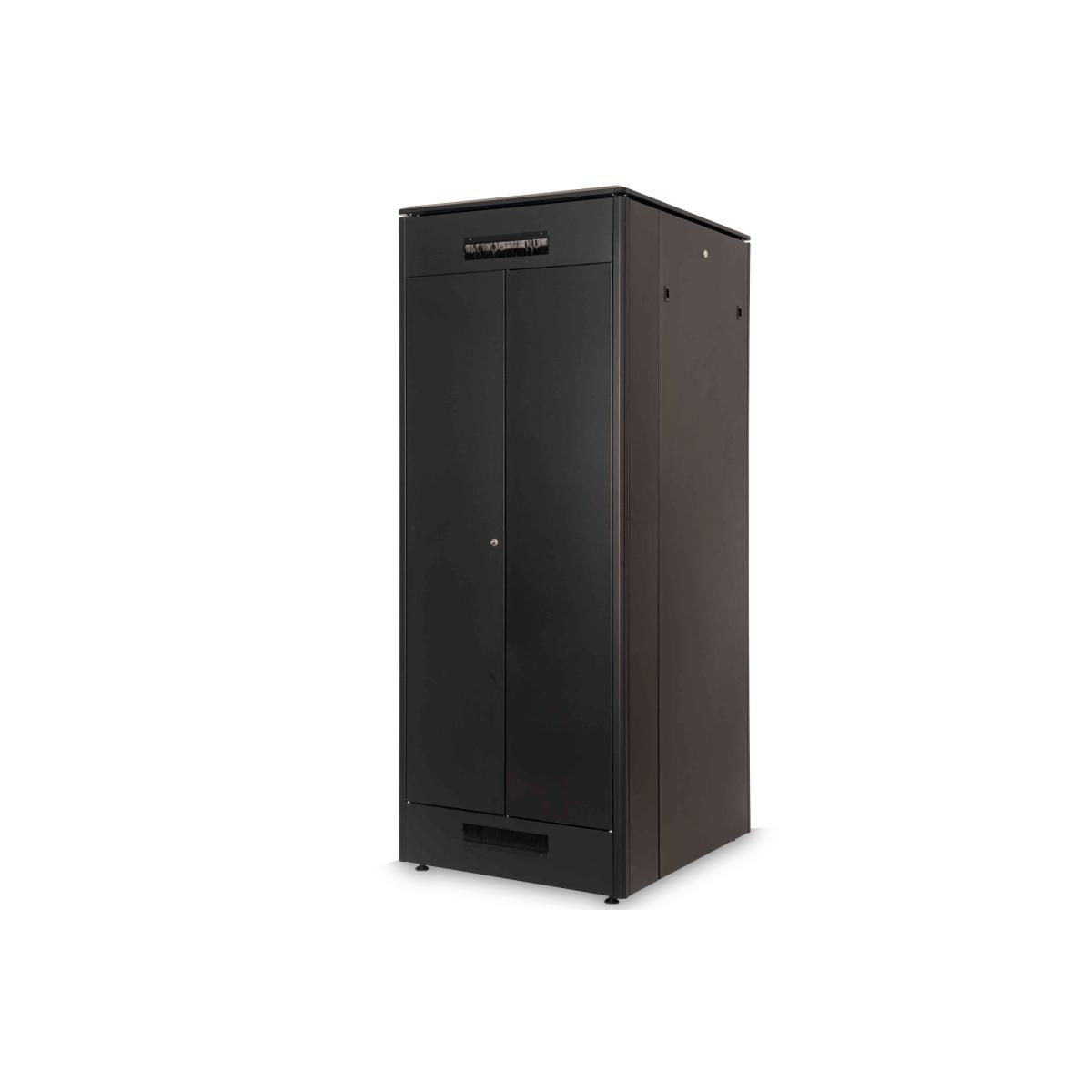 ARMADIO 42 UNITA' LINEA PROFESSIONALE MM. (A)2020 X (lL)800  X (P) 1000 COLORE NERO RAL 9005
