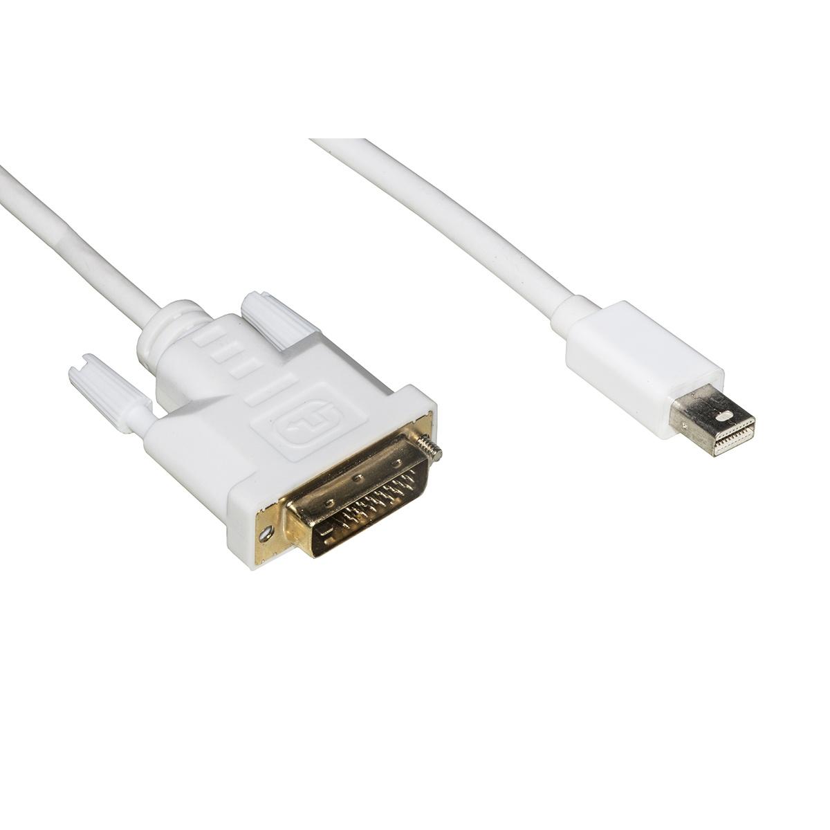 Cavo mini displayport - dvi 24+1 maschio/maschio mt 1,80 per monitor, video, tv