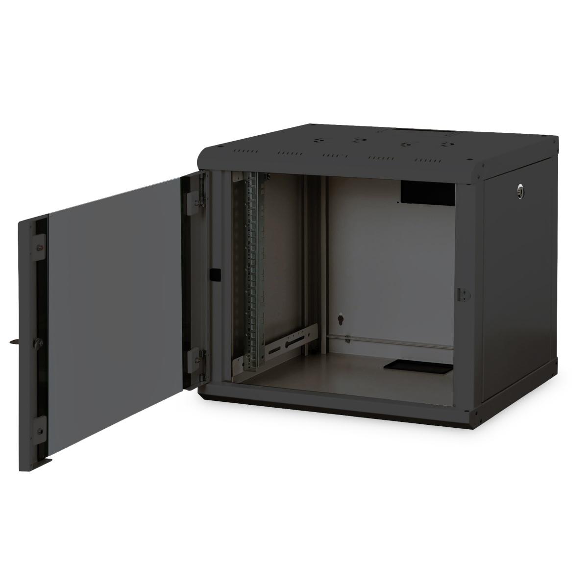 Armadio 9 unita' da muro linea soho (a)509 x (l)600 x (p)450 mm. colore nero