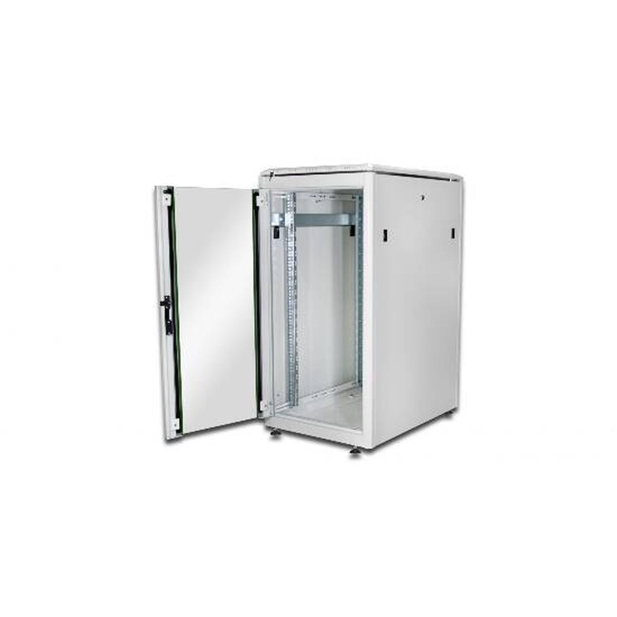 Armadio 22 unita'  da pavimento linea professionale (a)1200 x (l)600 x (p)600 mm. colore grigio chiaro