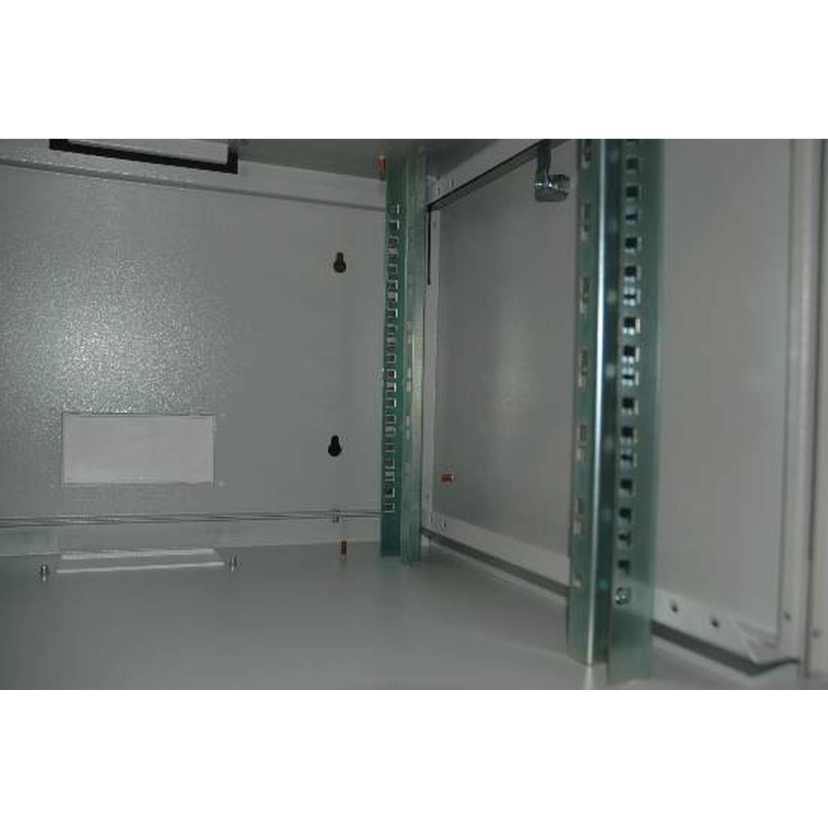 Armadio 7 unita' da muro linea soho (a)420 x (l)600 x (p)600 mm. colore grigio chiaro ral7035