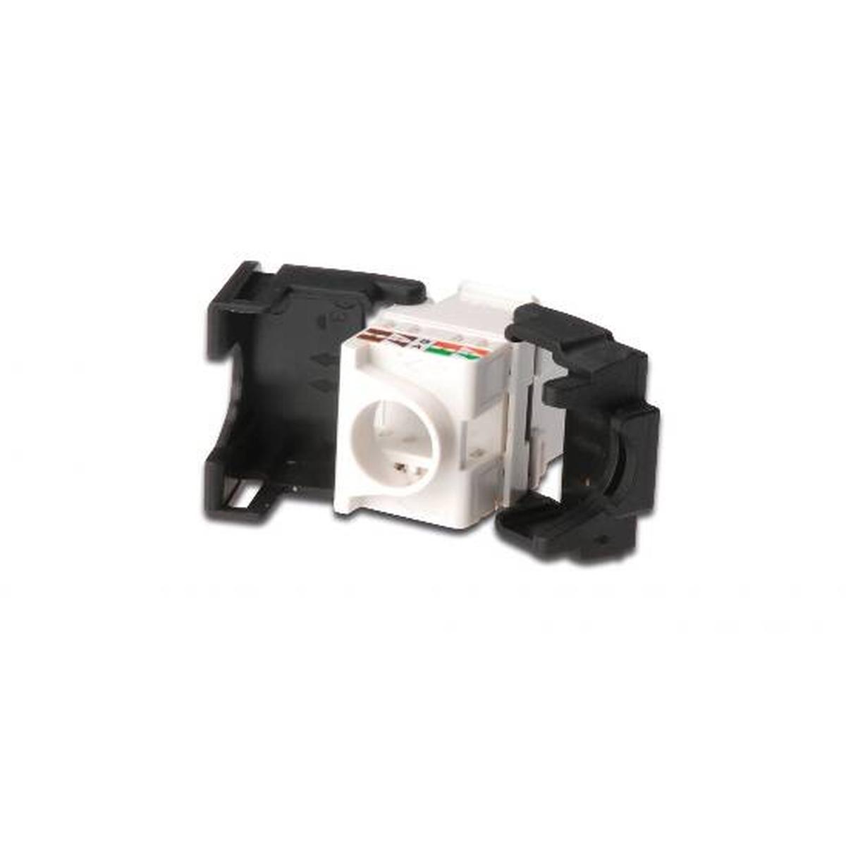 Inserto jack utp non schermato rj45 cat. 6 toolfree, dn93603