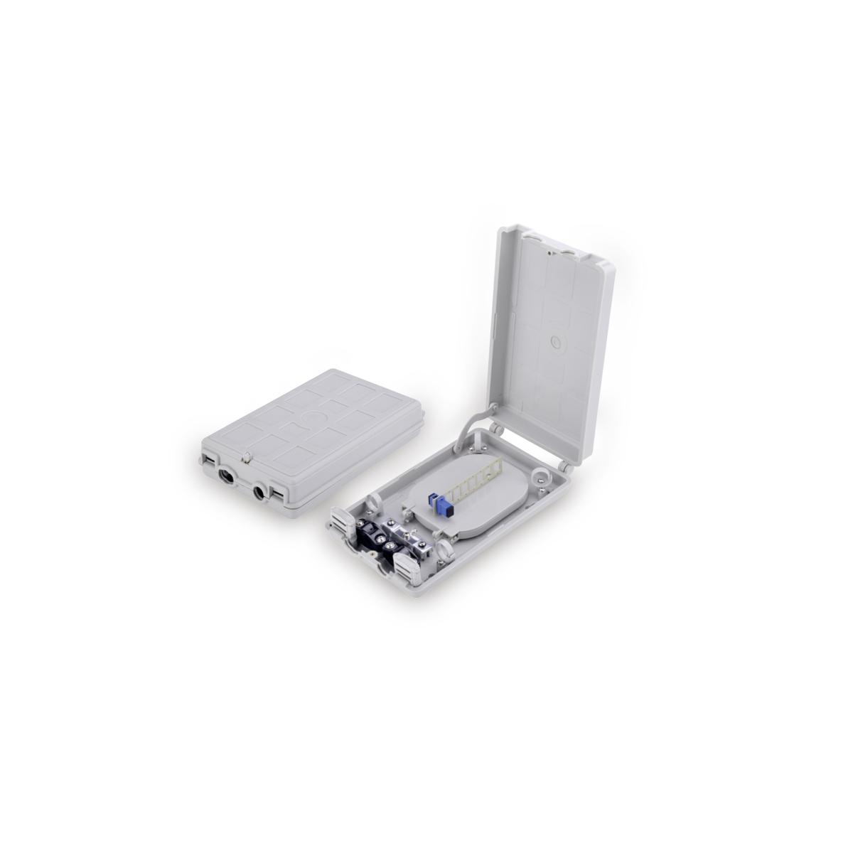 Box distribuzione fibra ottica per 8 connettore sc simplex digitus