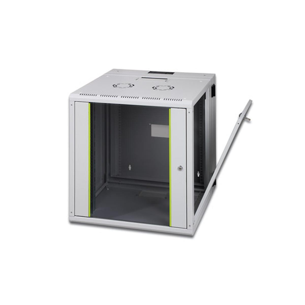 Armadio 16 unita' da muro linea soho (a)802 x (l)600 x (p)610 mm. con doppia sezione colore grigio chiaro ral7035