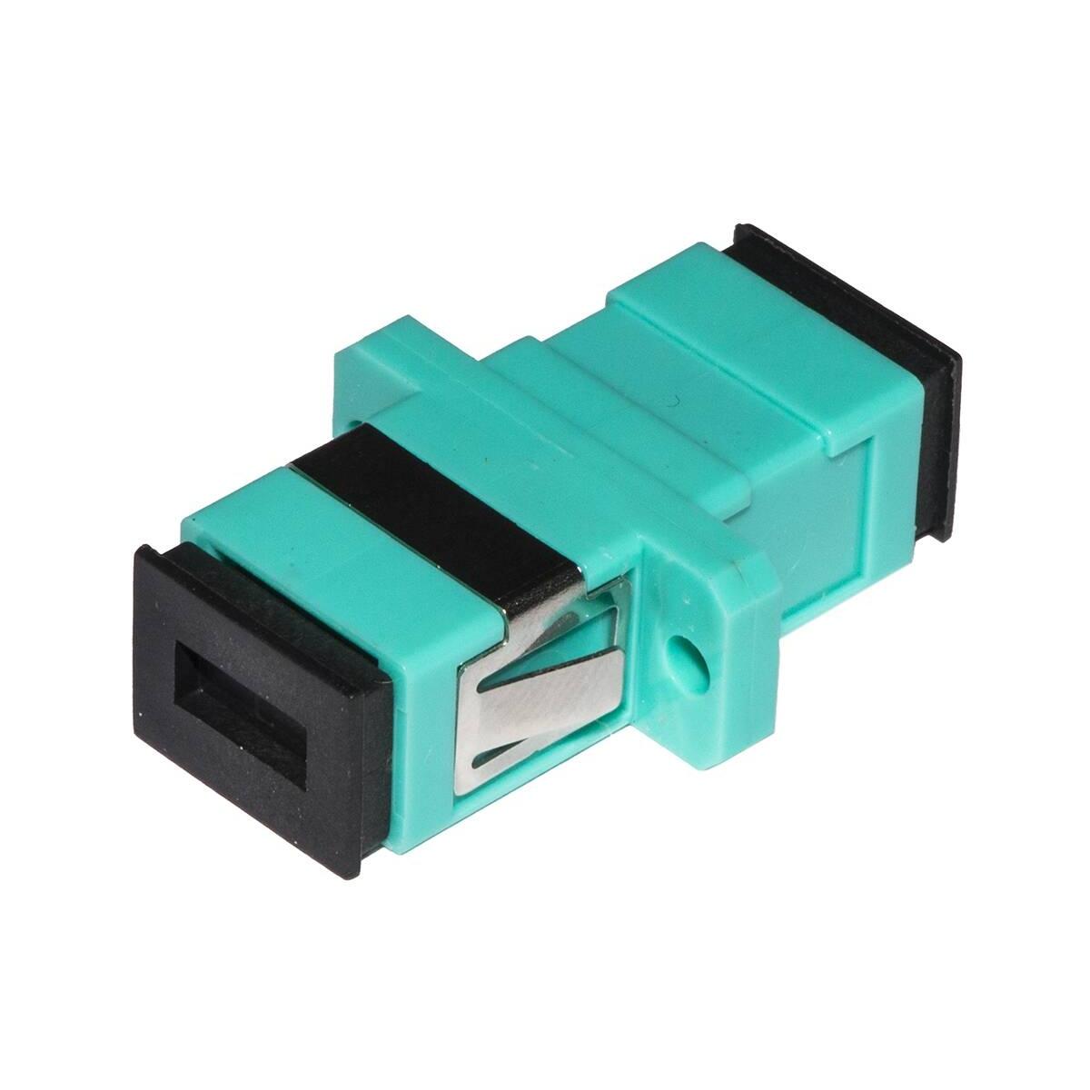 Adattatore fibra ottica sc/sc multimode simplex om3