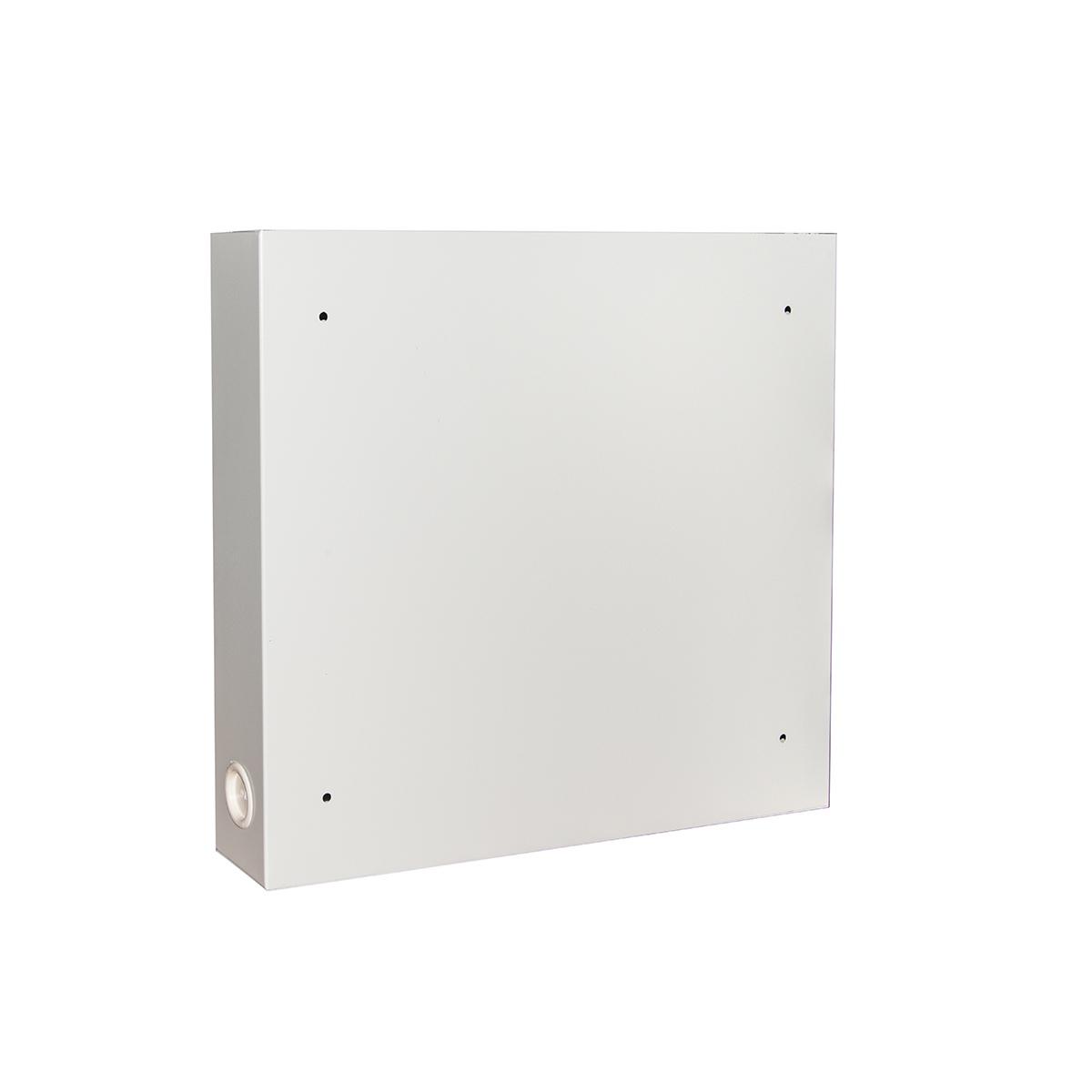 Armadio a muro per laptop con chiusura a chiave colore grigio